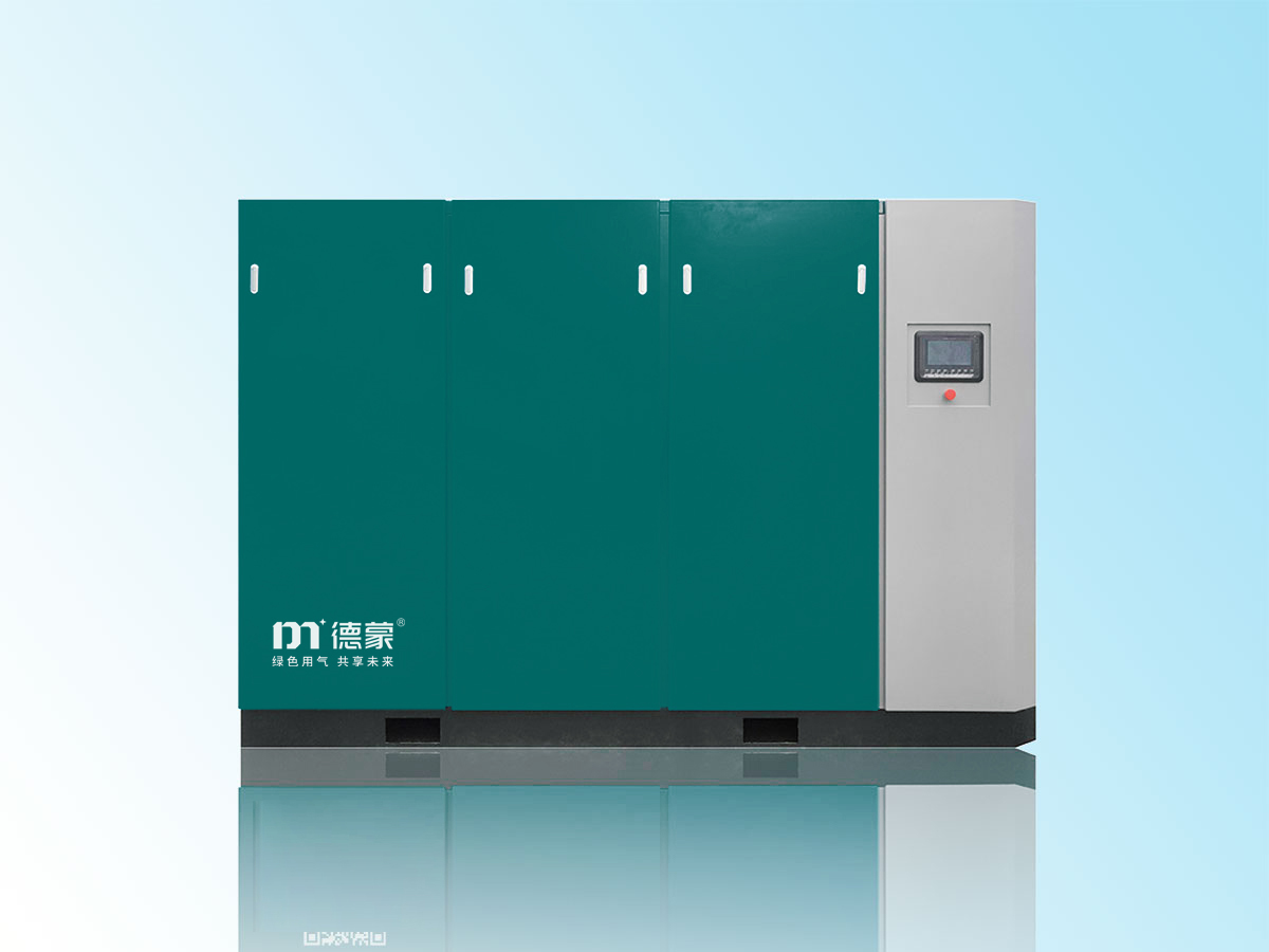 低压永磁双变频单级压缩螺杆空气压缩机产品图